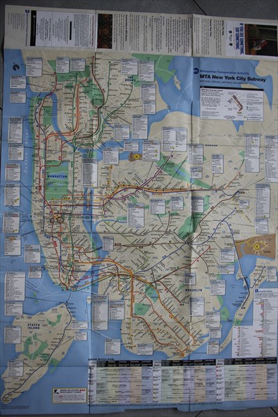 081-Карта Нью-Йорка